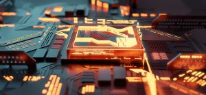photo of computer chip