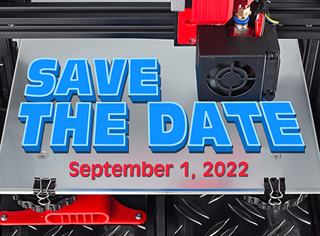 Save the date, September 1, 2022