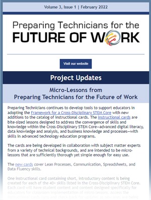 cover of Feb 2022 Newsletter