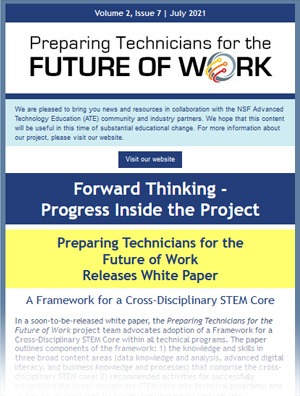 cover of July newsletter